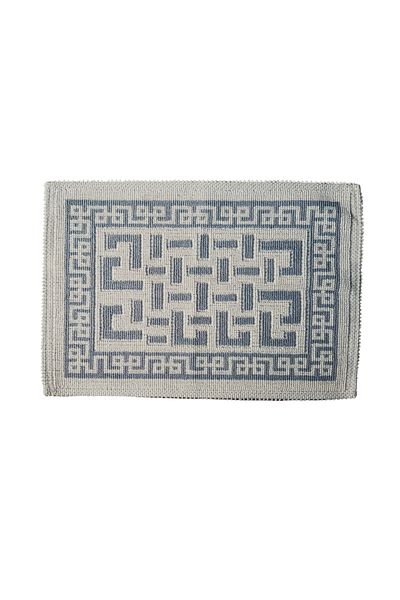 Kotonia Home Entrance decorative rug - woven - Loops, 100% cotton, 40x60cm, grey 01