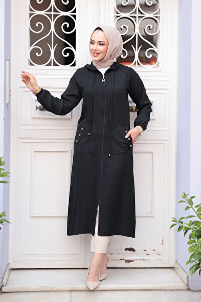 Neva Style Hooded Black Hijab Cap 511s