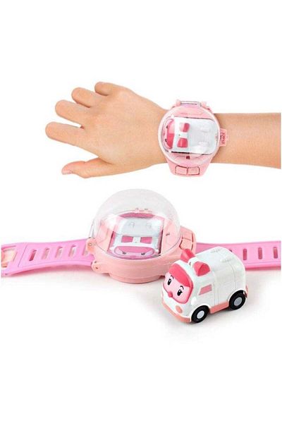 MARAH TOYS 2.4 GHz Racing Wristwatch Cute Remote Control Car with USB Charging