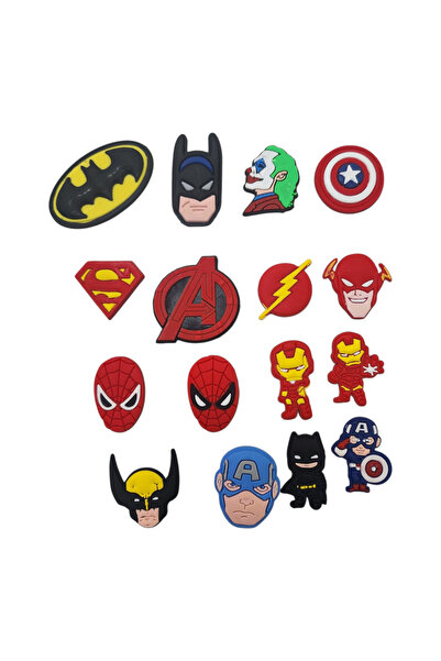 Crocs Jibbitz Terlik Süsü Marvel Avengers 16’lı Set