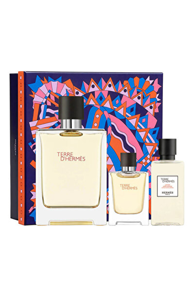 Hermes Terre D'Hermes Gift Set, Men, 50 ml Eau de Toilette + 50 ml Eau de Toilette