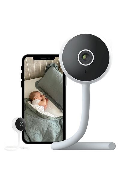 Smart Vibe Baby Monitor Wifi Cu Picior Flexibil Hellokid™ Mini 5t Night Vision, App Smartphone, Miscare/sunet