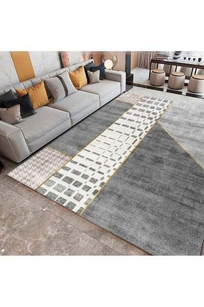 HALAMODO Rectangular Soft Touch Carpet Multicolour 160x230cm