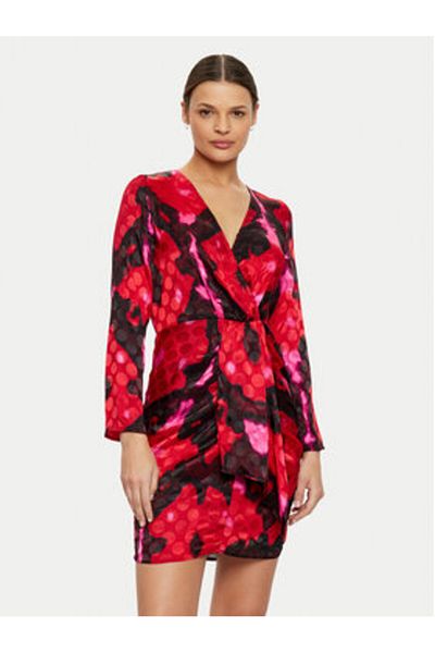 Morgan Women's Cocktail Dress 242-RYSE.F Red