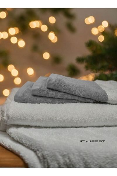 INREST Bath Towels Cotton 100% Size 70x140 cm - Multi Color