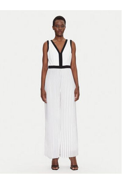 Morgan Women's Jumpsuit 251-PLISMA White