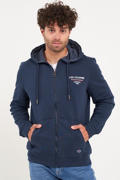 Lee Cooper Hanorac barbat cu fermoar si gluga