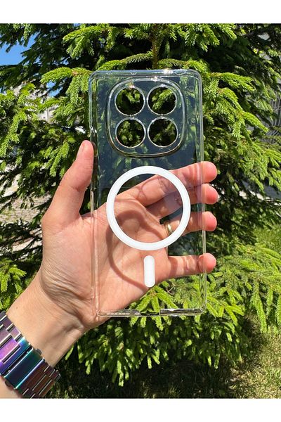 Deppo Trend حافظة متوافقة مع هاتف Xiaomi Redmi Note 14 Pro، غطاء متين ومقاوم للالتفاف مع حماية للكاميرا Magsafe