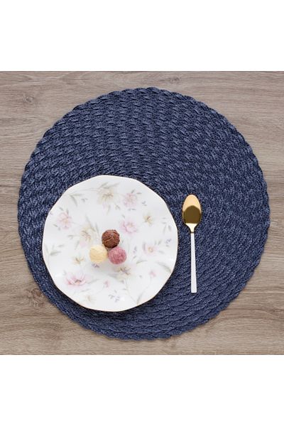 HomeVibes Napron TAIL blue D38 cm