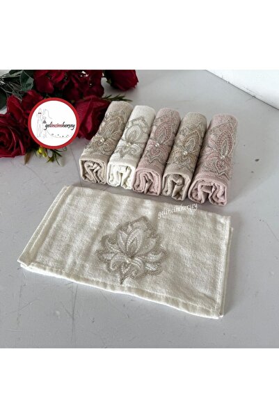 Gelincimherşey 6’lı 3 Renk Fransız Güpürlü Mutfak Havlusu