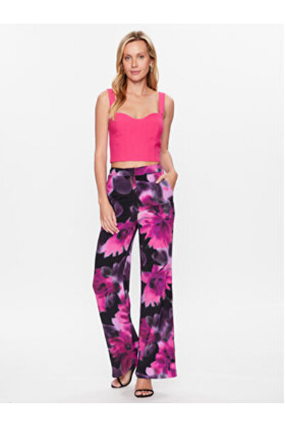 Morgan Women's Fabric trousers 231-PCHARM.F Pink