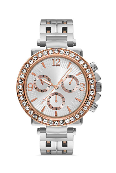 Ticarto Kadın Çelik Kol Saati TCTSB001102S0253