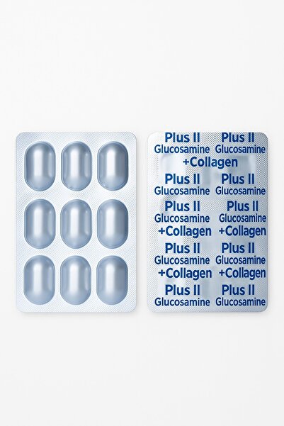 Biowell Plus II Glucosamine Collagen Type - Pack of 2 60 Capsules