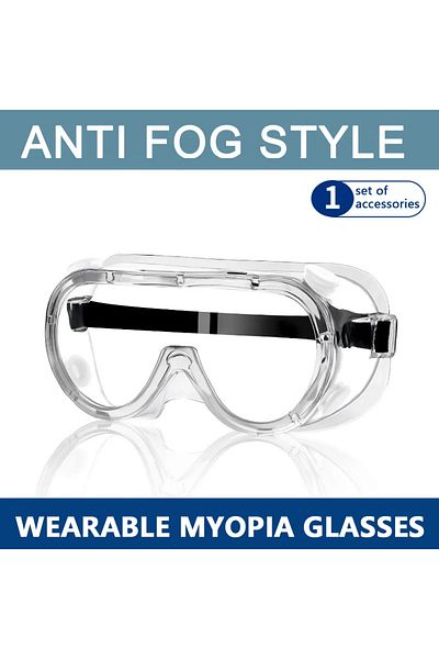 Choice Anti Fog Style Clear Safety Goggles Glasses Men Women Eye Protect Off-road Cycling Safety Anti Dust