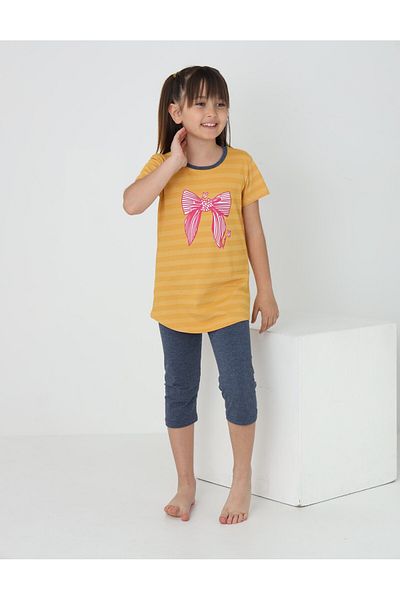 ERTA GOLD Girl's Summer Capri Suit