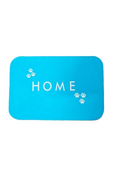 Kotonia Home Home anti-slip entrance mat, pvc - 38x55 cm, turquoise