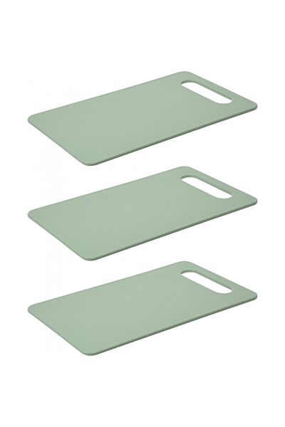 Excellent Houseware Σετ 3 τεμαχίων EH, πλαστικό, πράσινο, 25 x 15 εκ.