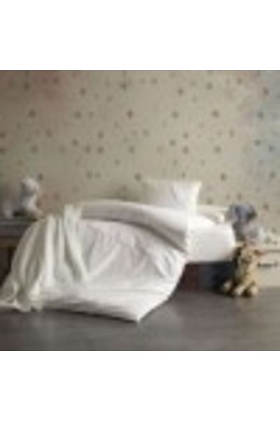 Class Home Collection Set bebeluși - lenjerie și pled muselină cu broderii în relief, Cloud White