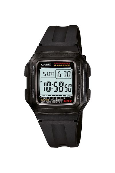 Casio ساعة يد رجالية F-201wa-1adf