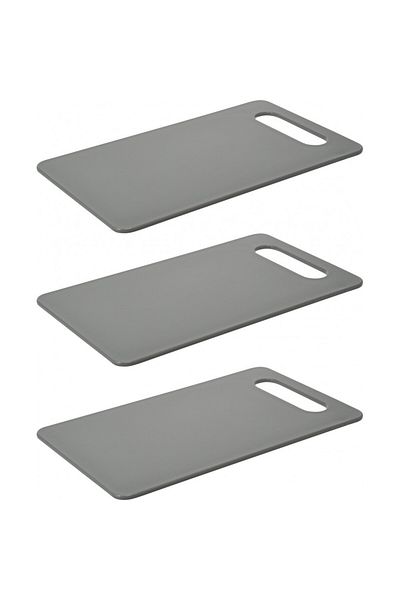 Excellent Houseware Set of 3 EH shredders, plastic, gray, 25 x 15 cm