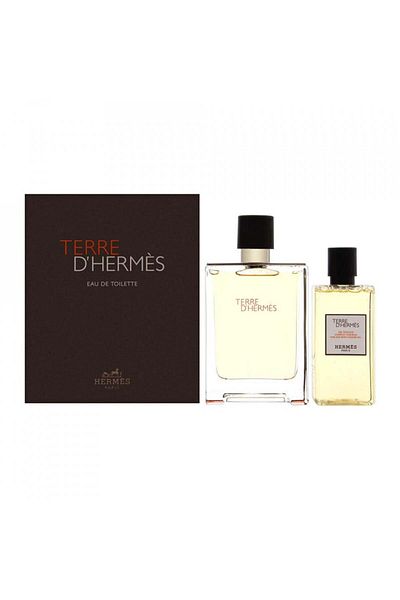 Hermes Terre D'Hermes Gift Set, Men, 50 ml Eau de Toilette + 50 ml Eau de Toilette