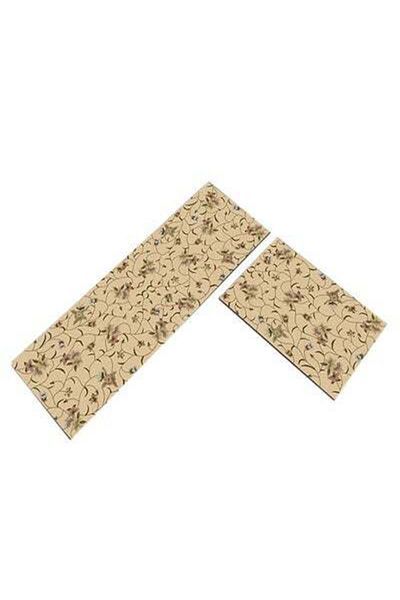 HALAMODO 3D Geometric Pattern Rugs Fashion Modern Area Rug Non-Slip Floor Carpet For Bedroom Kitchen 40X60cm