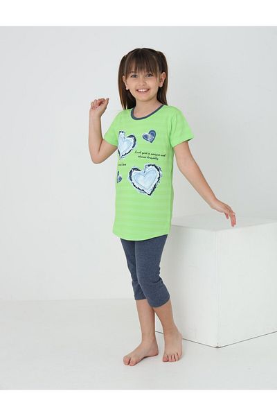 ERTA GOLD Girl's Summer Capri Suit