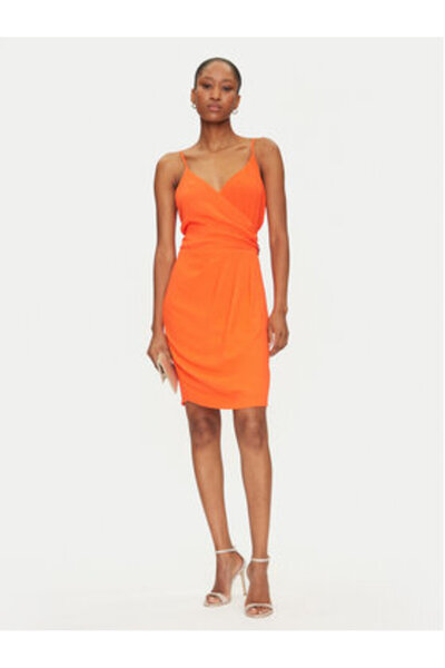 Morgan Rochie de cocktail pentru femei 251-RCORO.F Portocalie