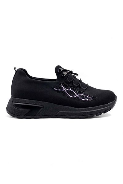 Berk Stoned Stretch Women's Casual Shoes Black