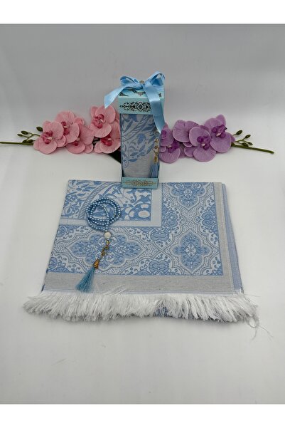 Uğurlu Hac Set lung de rugăciune din acetat cu mătănii