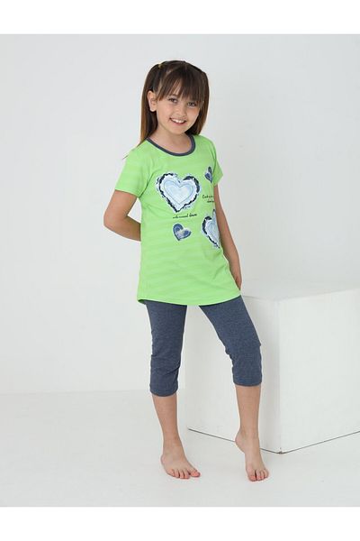 ERTA GOLD Girl's Summer Capri Suit