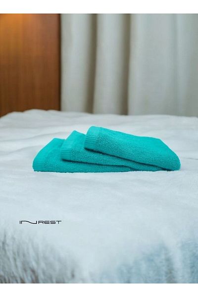 INREST Bath Towels Cotton 100% Size 70x140 cm - Multi Color