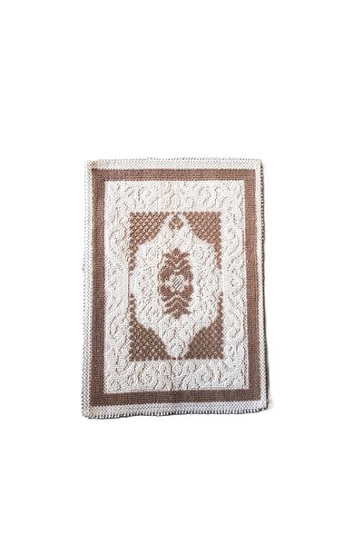 Kotonia Home Entrance decorative rug - woven - Loops, 100% cotton, 40x60 cm, brown 05