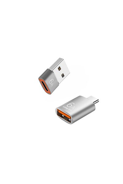 Choice محول OTG من النوع C إلى USB من النوع C، محول USB 3.0 من أجل Xi، فضي C، فضي A، 10A/6A