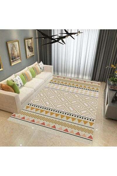 HALAMODO Rectangular Soft Touch Carpet Multicolour 160x230cm