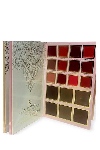 FB FB-2109 Luxury Book Design Complete Makeup Set 78 Colors for a Charming Look for Every Occasion