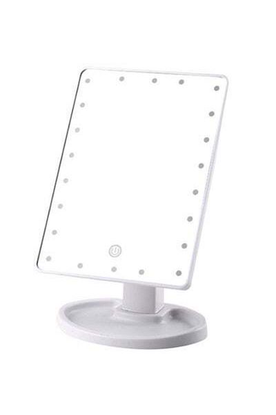 HALAMODO LED Makeup Mirror Grey 27x17cm
