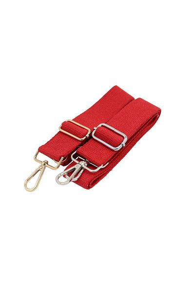 Anatolia Red Adjustable Cotton Bag Shoulder Strap 4 Cmx 120 cm