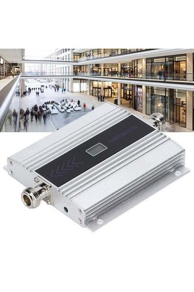 fulina Cell Phone Signal Amplifier,1800MHz High Gain ,With 9‑Unit Outdoor Antenna 100‑240VEU Plug