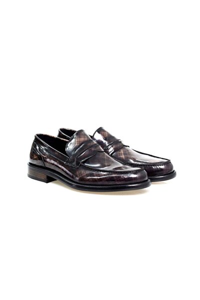 Butik Brown Laceless Genuine Leather Men's Shoes