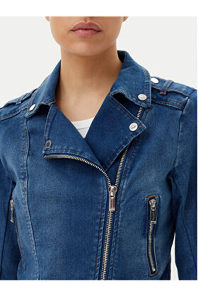 Morgan Jachetă denim pentru femei 241-VAMMY albastră