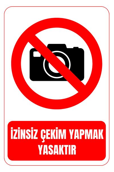 Girl Power 35 X 50 No Shooting Without Permission Warning Sign Foil Printing on 3 mm Dekota