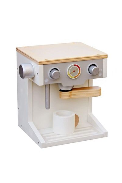 ideal STORE Montessori Wooden Coffee Machine for Kids - Little Barista