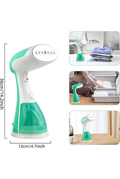 arvada ® LC 201 Κάθετο Σίδερο Ατμού, 1500 W, 300 ml, Ατμός 27 g/min, Λευκό/πράσινο