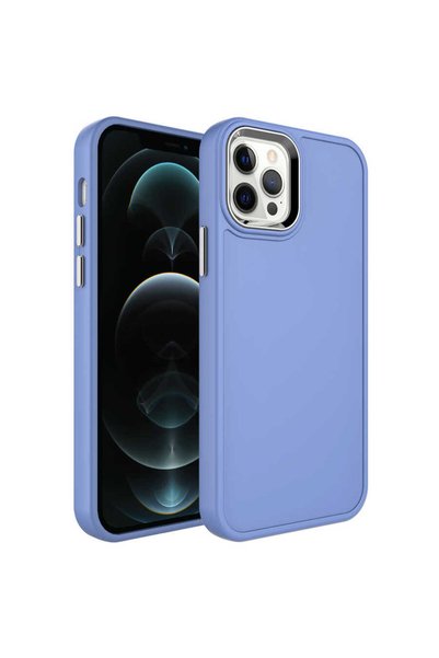 System Com iPhone 12 Pro Max Compatible Metal Frame and Pushbutton Design Har...
