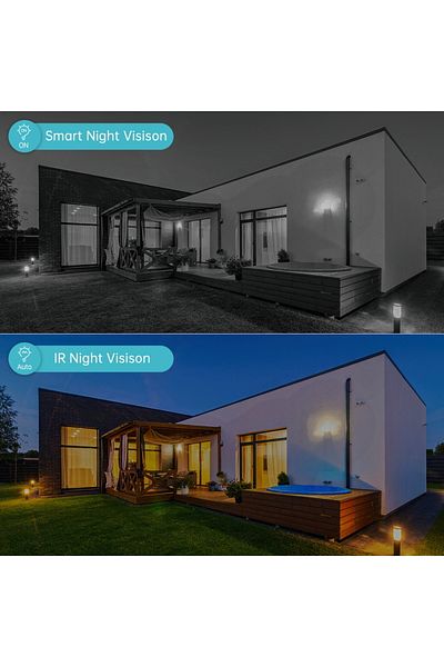 MaGeCa MaGeCa® WIFI surveillance camera, night vision, rotation, two-way communication