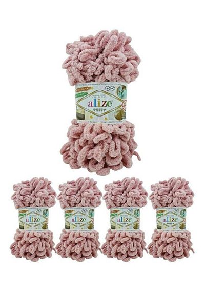 Eliza Puffy Turkish Yarn - Pack of 5