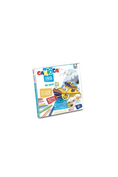 CARIOCA Creative set Create &amp; Color Carioca Mr. 3D boat