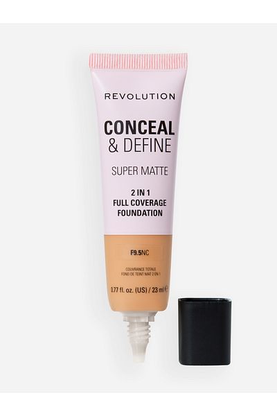 Revolution Conceal and Define Full Coverage Foundation F9.5NC - 23ml