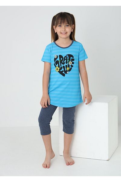 ERTA GOLD Girl's Summer Capri Suit